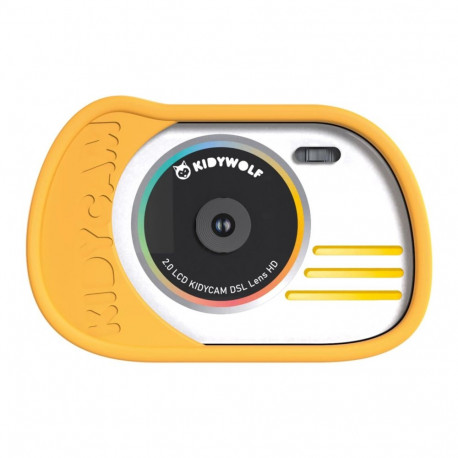 Kidywolf foto- ja videokaamera kollane