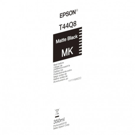 Epson tindikassett matt must T 44Q 350 ml T 44Q84N
