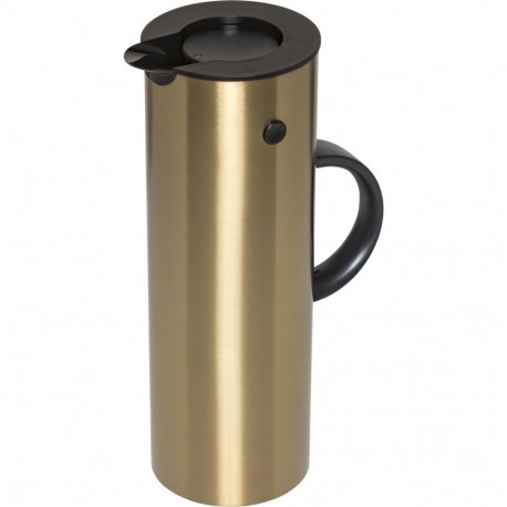 Stelton EM 77 termokann 1l harjatud messing
