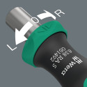 Wera 838 RA S Bitholding Screwdriver w.Ratchet func.1/4