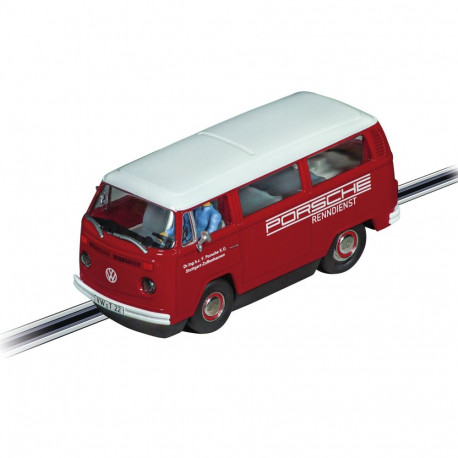 Carrera Digital 132 20031096 VW buss T2b Porsche Renndienst