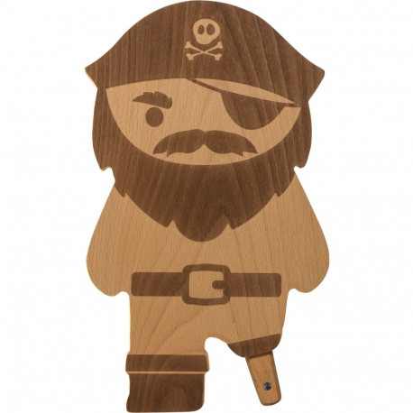 OTOTO piraat lõikelaud ja nuga