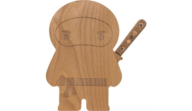 OTOTO Ninja Board Cutting Board & Knife