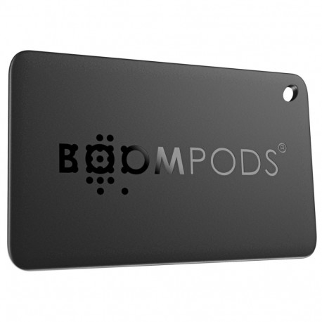 Boompods lokaliseerija Boomcard, must