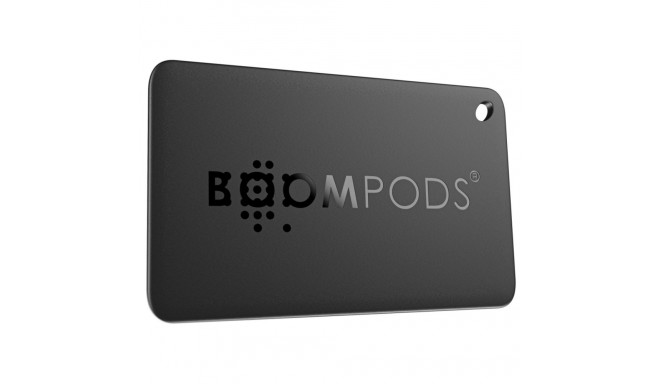 Boompods lokaliseerija Boomcard, must