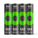 1x4 GP ReCyko Pro NiMH Battery AAA/Micro 800mAh Pro