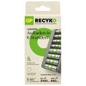 GP ReCyko E821 8-fold Round Bat. Charger+4xAA 2100mAh/4xAA 850mAh