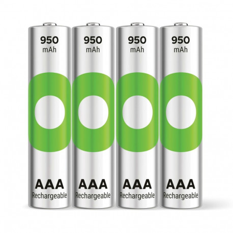 1x4 GP ReCyko NiMH aku AAA 950mAh, kasutusvalmis