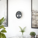 Mebus 12988 radio wall clock with Thermo-Hygrometer