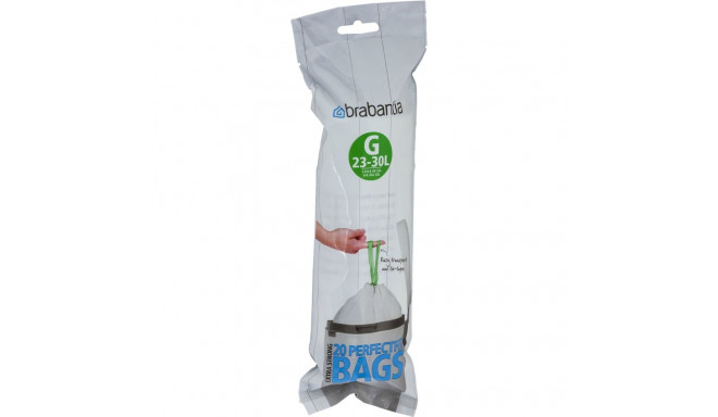 Brabantia PerfectFit prügikoti vooder tüüp G 25-30 l, 20 kotti