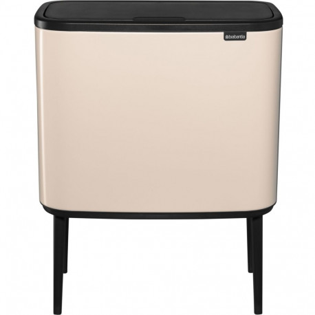Brabantia Waste Bin Bo Touch Bin 11 + 23 L Soft Beige