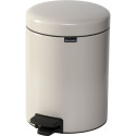 Brabantia pedaaliga prügikast Newicon 5 L soft beige