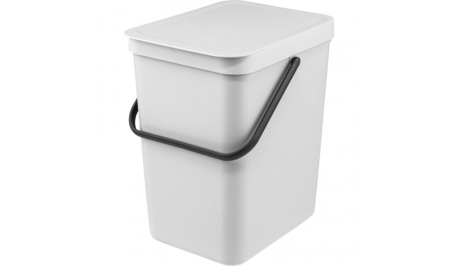 Brabantia Sort & Go Waste Bin Light Grey 25 L