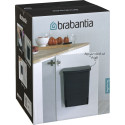 Brabantia integreeritav prügikast Must 10 L