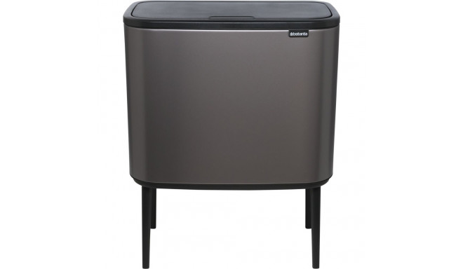 Brabantia prügikast Bo Touch Bin plaatina, 3 x 11 l