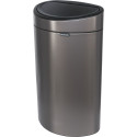 Brabantia Prügikast Touch Bin New, taaskasutus, 23+10 L Plaatina