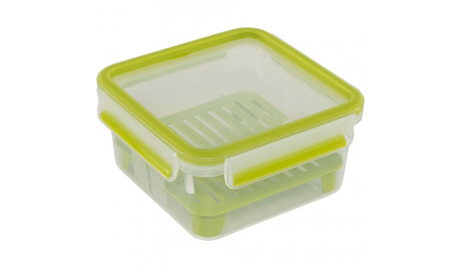 EMSA Clip&Go toidukarp roheline 1,3 L
