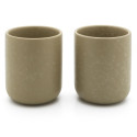 1x2 Bredemeijer Teebecher Umea 200ml beige m.Untersetzer 142025