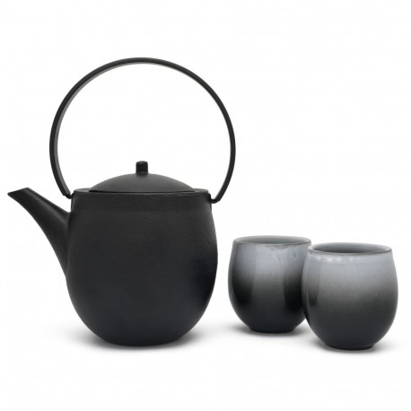 Bredemeijer kinkekomplekt Sendai 1,2l + 2 portselantassi 1,2l 153011