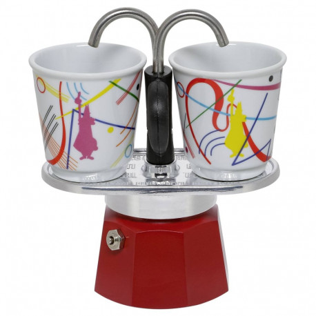 Bialetti MINI EXPRESS komplekt Kandinsky värviline assorted