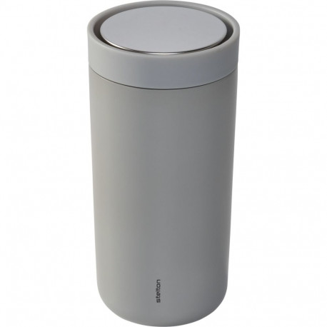 Stelton To Go Click termokruus 0,4 l pehme helehall