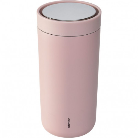 Stelton To Go Click Thermal Mug 0,4 l soft Rose