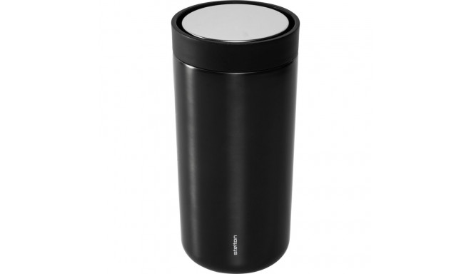 Stelton To Go Click Thermal Mug 0,4 l             black metallic