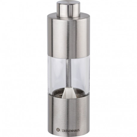 Zassenhaus pepper mill Mainz Inox/Acrylic Glass 14 cm