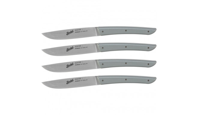 Berkel steak knife set 4-pcs. Color grey