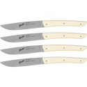 Berkel steak knife set 4-pcs. Color cream