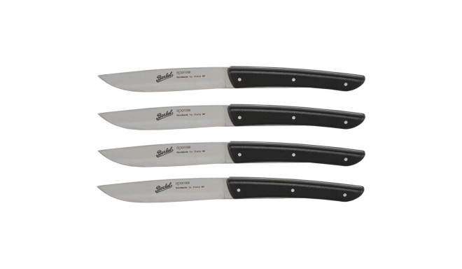 Berkel steak knife set 4-pcs. Color black