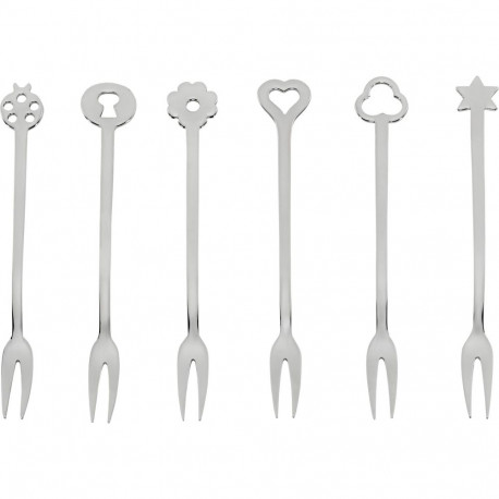 Sambonet New Portafortuna Inox 6 peokahvlid