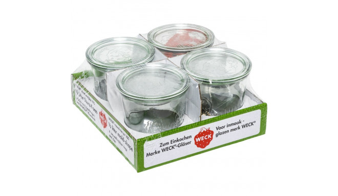 WECK Mold Jar 0,5l Set of 4