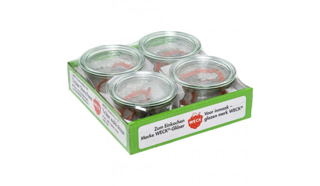 WECK vormipurk 0,25l komplekt 4