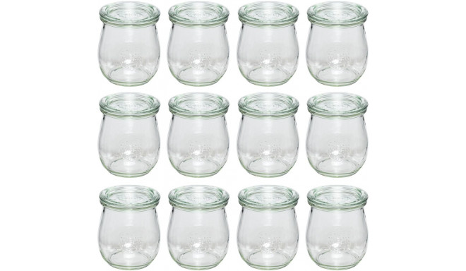 WECK Tulip purk 220 ml komplekt 12