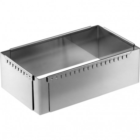 De Buyer Patisserie reguleeritav terasraam 21-40 cm ruudukujuline