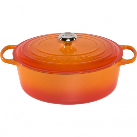 Le Creuset ovaalne hautamisnõu Signature 33cm, punane