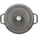 Staub La Cocotte 20cm ümmargune, grafiithall, malm