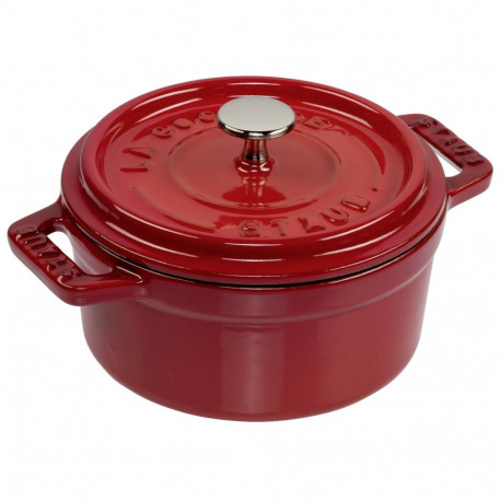 Staub Mini Cocotte 10cm ümmargune kirss malmist