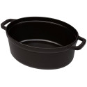 Staub ovaalne cocotte, 31cm malm, must