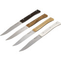 Opinel Table Knives Facette Set of 4   Mix
