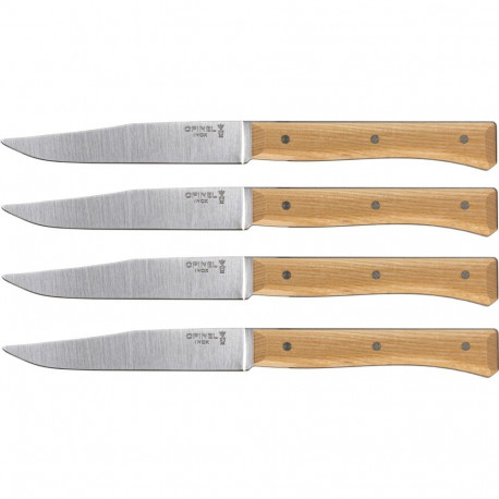 Opinel Facette tuhkpuidust lauanoad komplekt 4 tk
