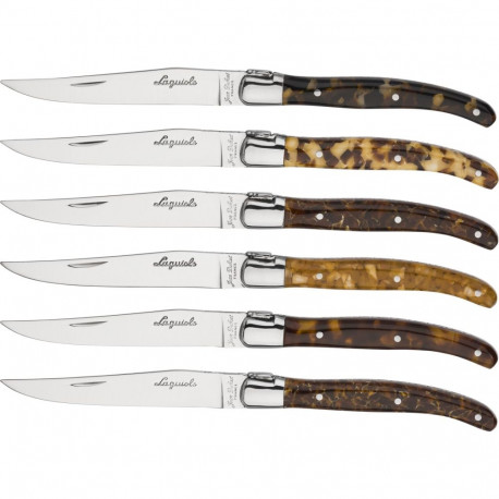 Laguiole Jean Dubost steikinuga akrüül 6 tk