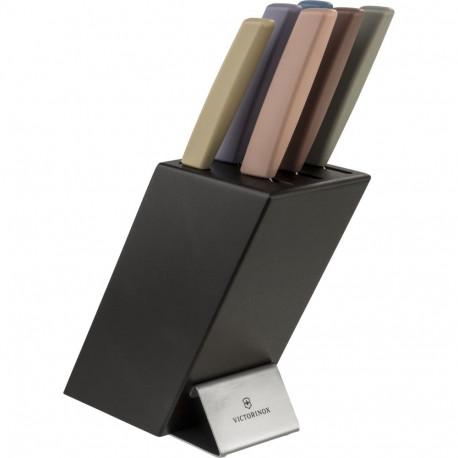 Victorinox Swiss Modern Knife Block Multicolor 6 pcs.