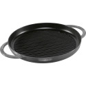 Staub grillpann induktsioonile ümmargune 30cm Grafiithall