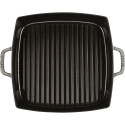 Staub grill pan induction squared 33cm Graphite Grey