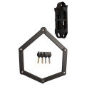 Master Lock Folding Lock with Key 8335EURDPRO