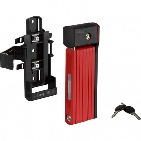 ABUS Bordo BIG uGrip 5700K/100 punane rattalukk