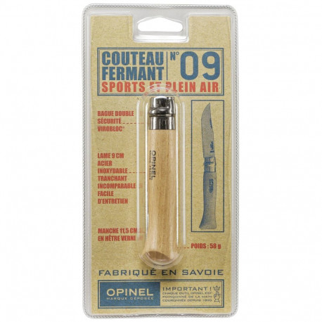 Opinel taskunuga nr. 09 roostevaba teras