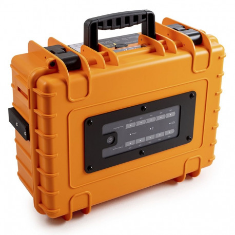 B&W energy.case Pro500 500W mobiilne energialahendus oranž